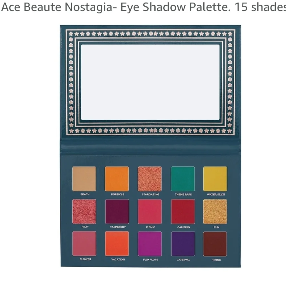 Ace Beaute Nostalgia Palette with Tropical Hues